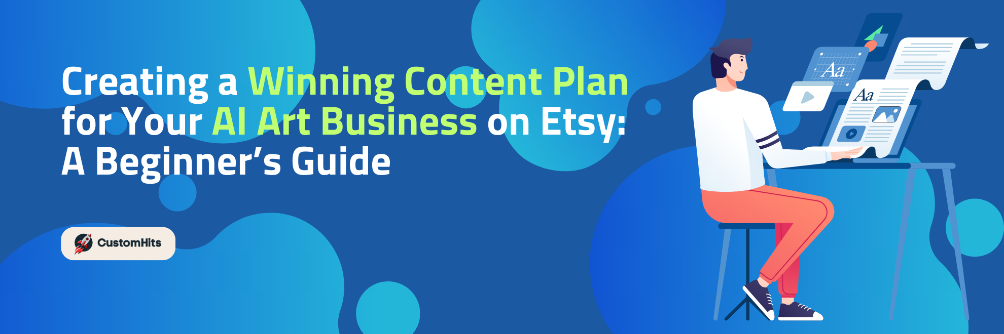 Creating a Winning Content Plan for Your AI Art Business on Etsy: A Beginner’s Guide