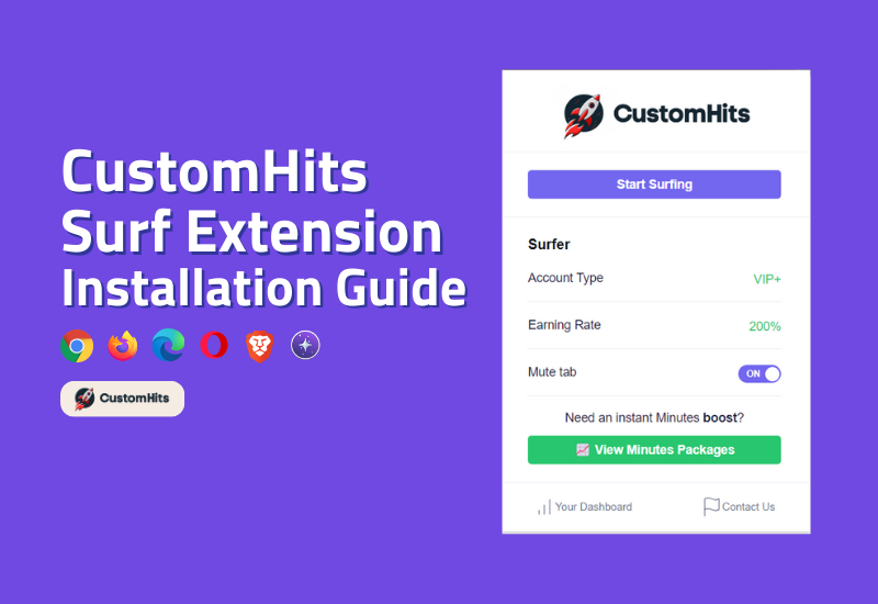 CustomHits Surf Extension: Boost Your Website Traffic Effortlessly