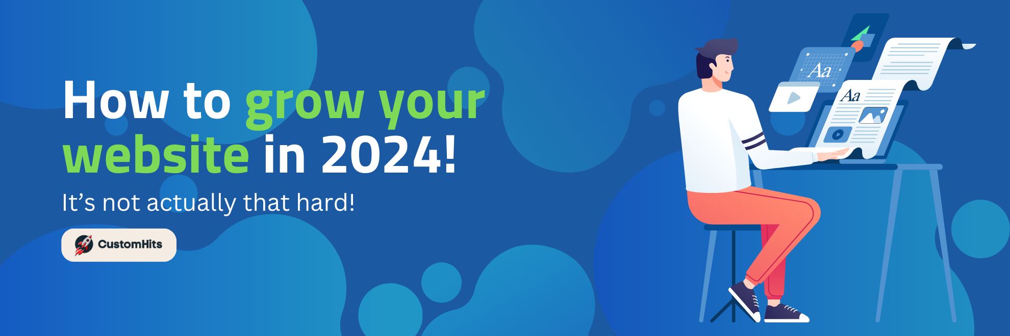 How to grow your website in 2024! Not actually that hard!